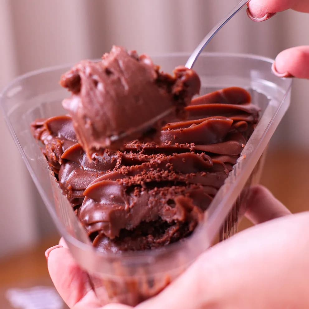 Fatia low carb: Brigadeiro