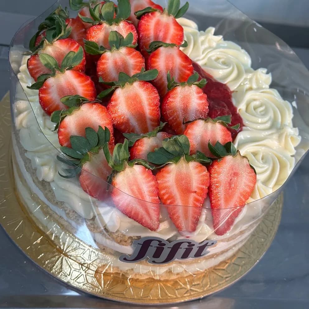 Bolo low carb cítrico